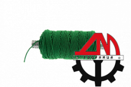 Стандартная подвязка зелёного цвета 64м